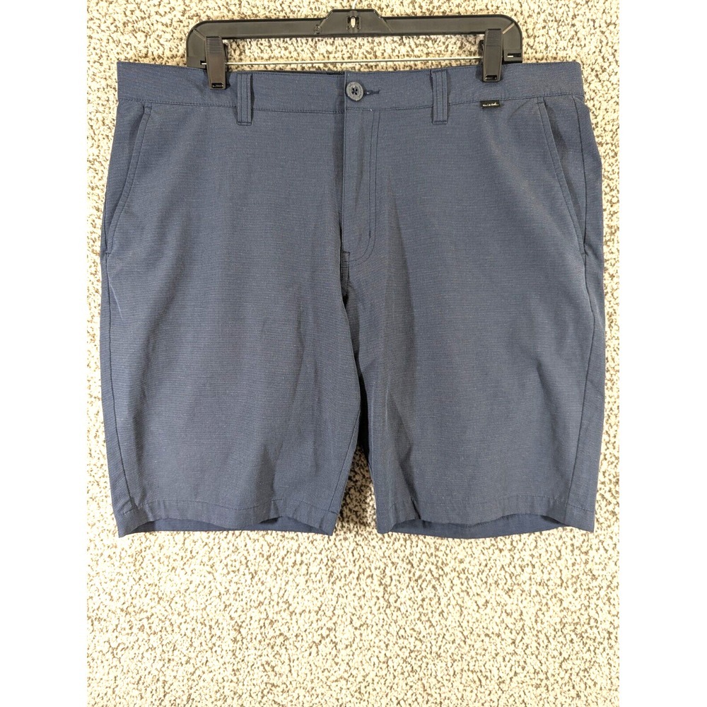 Travis Mathew Golf Shorts Men's 38 Blue Performance Activewear